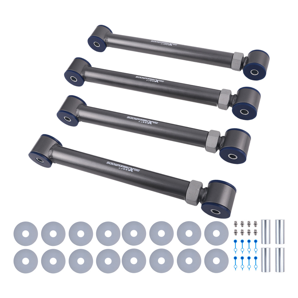 Adjustable Upgraded Front Control Arm Drag Link For 94-99 compatible for Dodge Ram 4WD 0-6 Lift