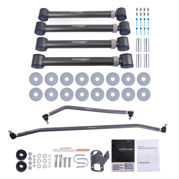 Adjustable Upgraded Front Control Arm Drag Link For 94-99 compatible for Dodge Ram 4WD 0-6 Lift