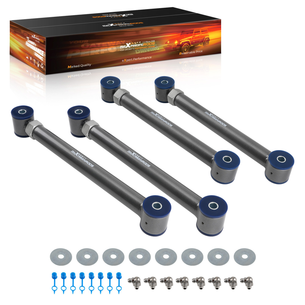 Full Set Control Arms Front Upper Lower compatible for Dodge Ram 1500 2500 3500 1994-2012