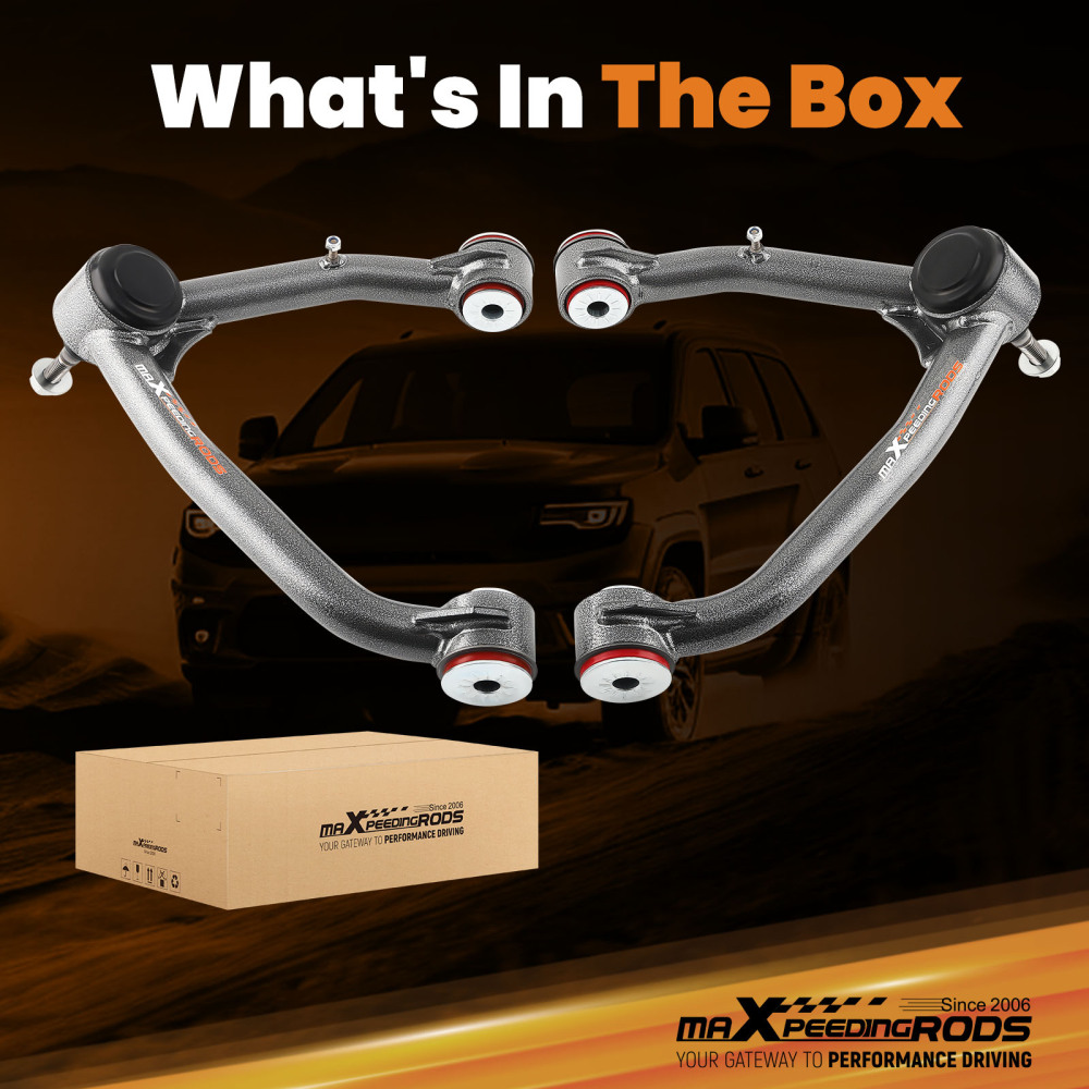 Tubular Adjustable Control Arms compatible for Cadillac Escalade 2007-2015 2WD 4WD A-Arms