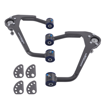 Alignment Front Upper Control Arms for 07-15 compatible for Chevy Silverado Sierra 1500 2WD 4WD