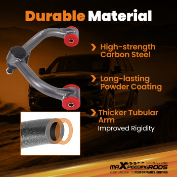 2-4 Lift Upper Control Arms Upgraded For 2011-2020 compatible for Silverado Sierra 2500 3500HD