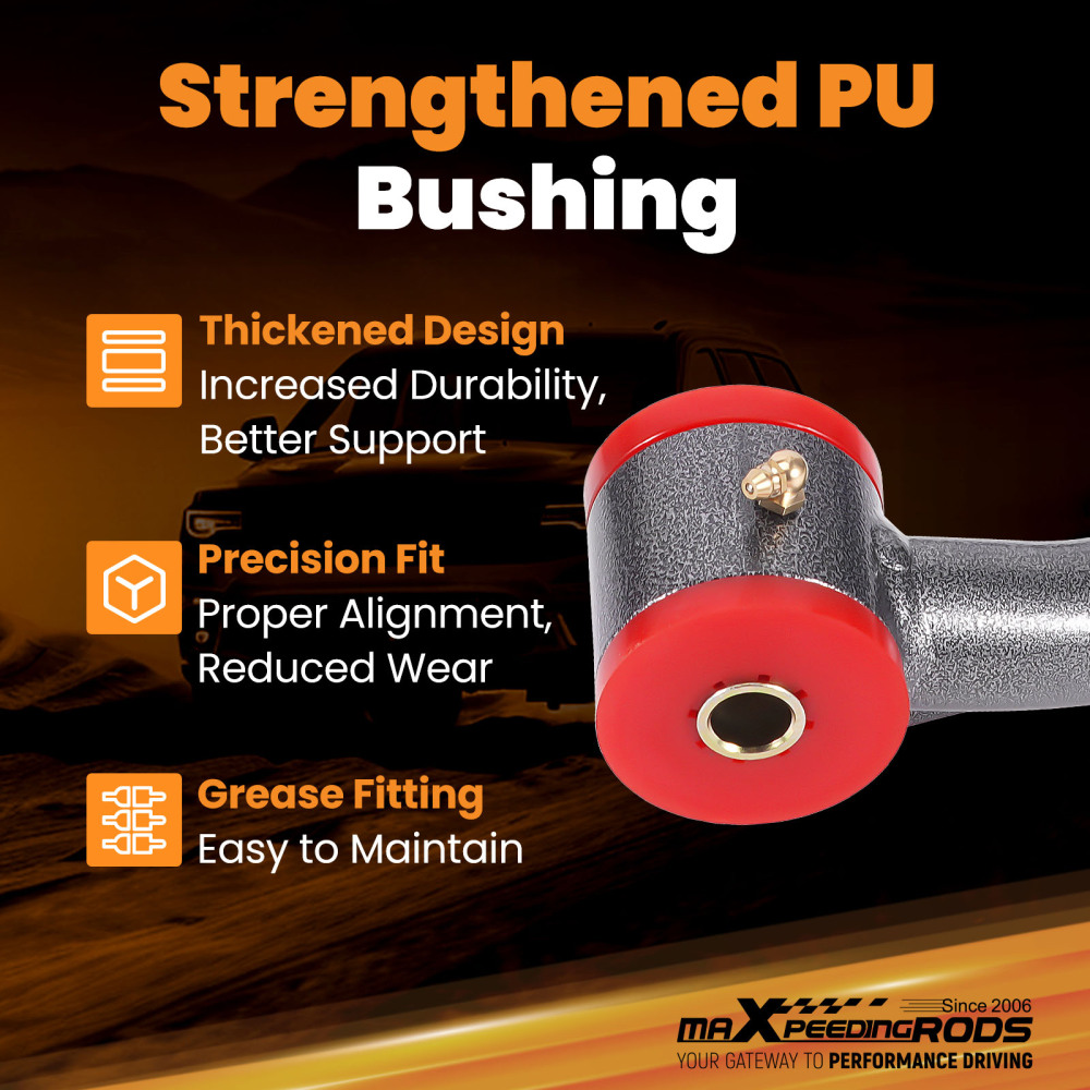 2-4 Lift Upper Control Arms Upgraded For 2011-2020 compatible for Silverado Sierra 2500 3500HD