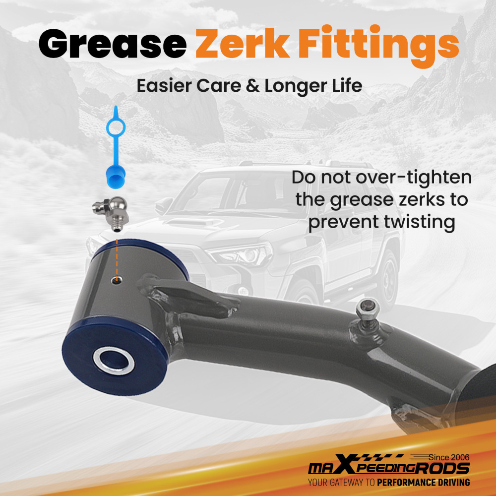 Front Upper Control Arms 2-4