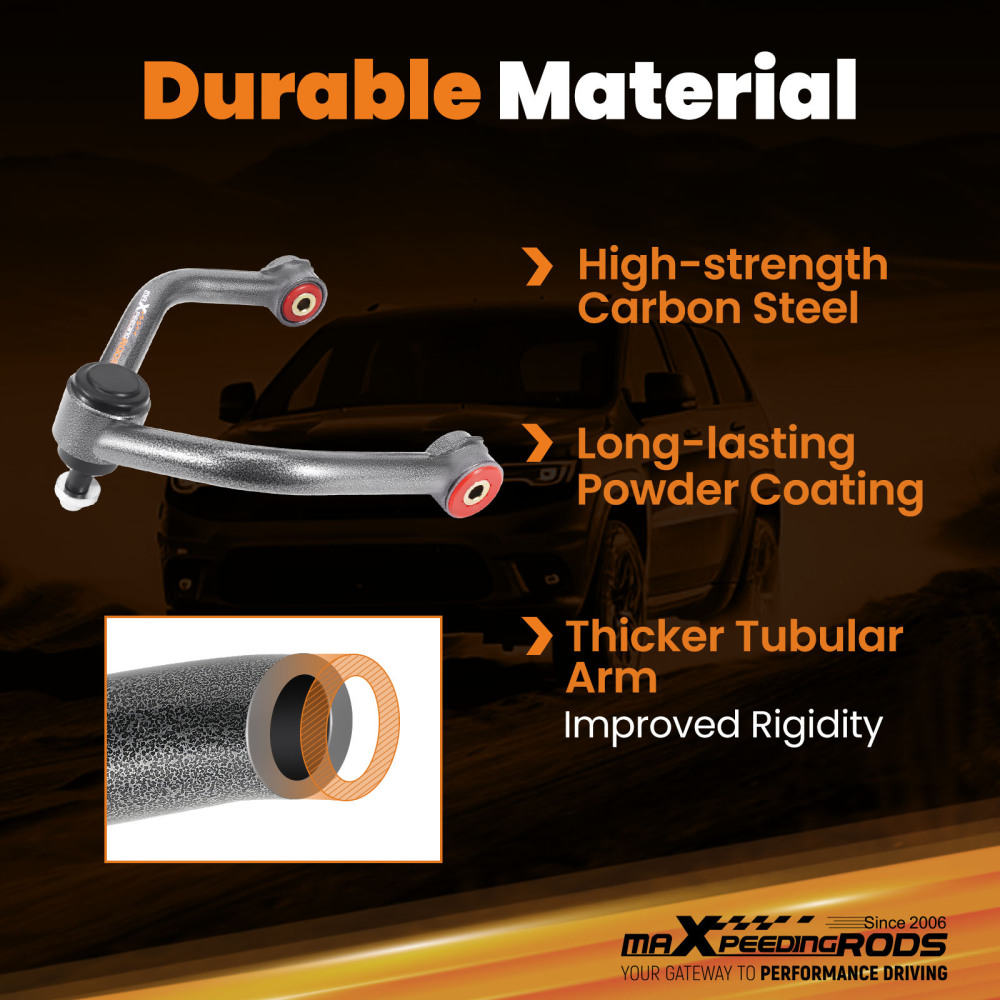 Suspension Kits Front Upper Control Arms 2-4 Lift compatible for Nissan Titan Armada 2004+