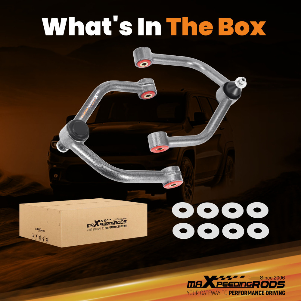 Suspension Kits Front Upper Control Arms 2-4 Lift compatible for Nissan Titan Armada 2004+