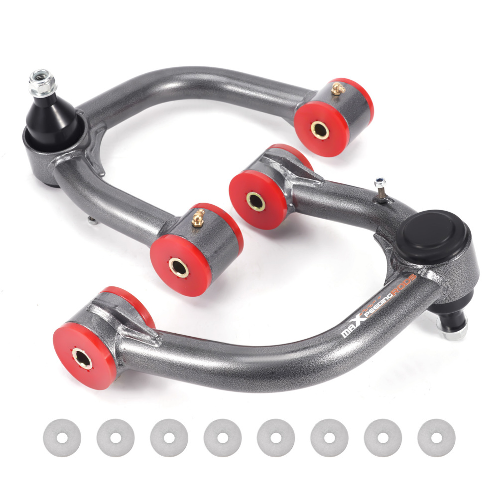 Front Upper Control Arm Kit For 2005-2015-2022 compatible for Toyota Tacoma 6 Lug 2-4 Lift