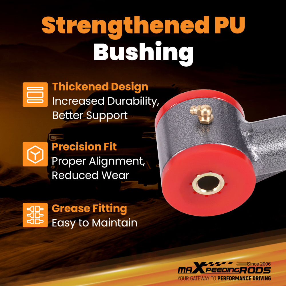 Front Upper Control Arm Kit For 2005-2015-2022 Toyota Tacoma 6 Lug 2-4 Lift