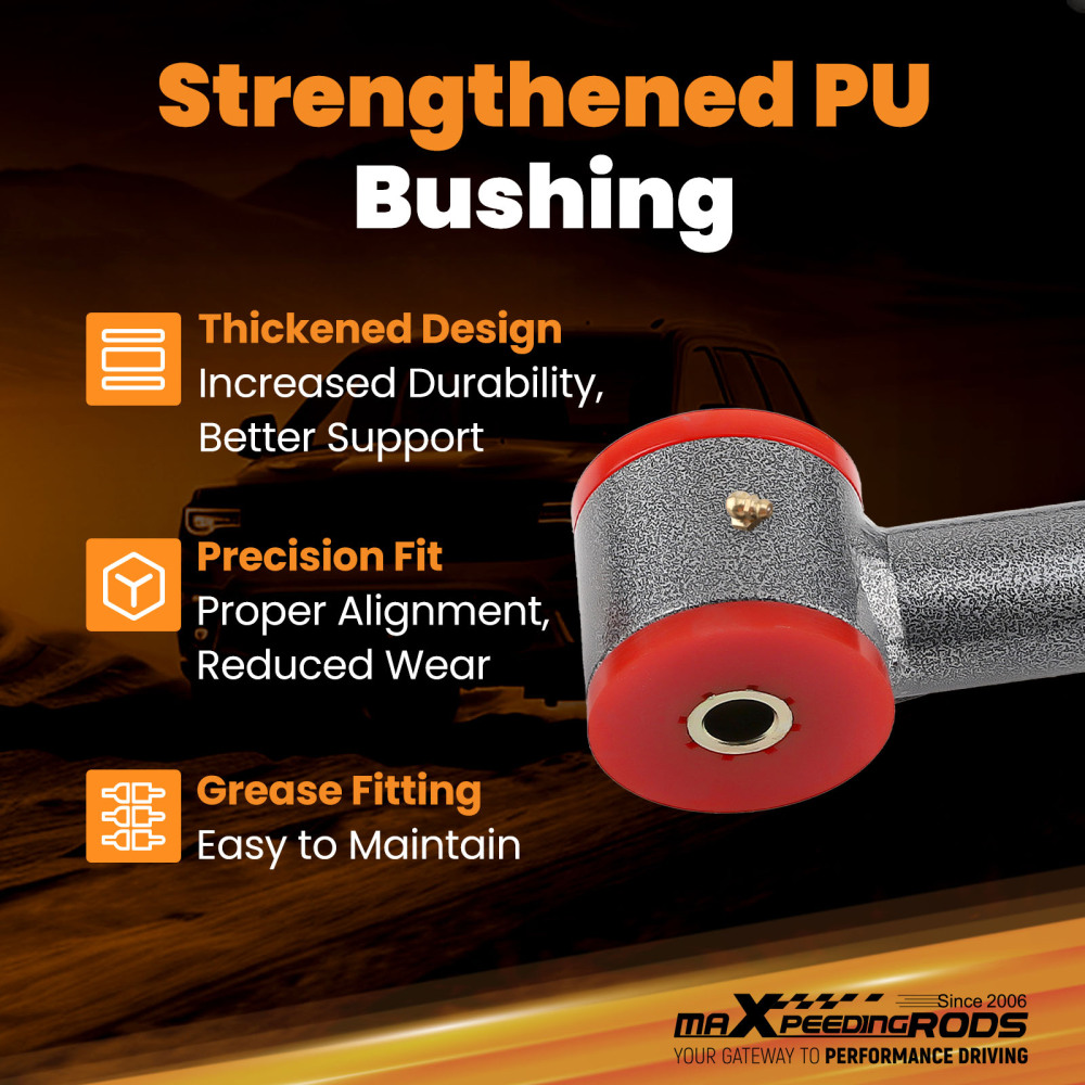 Upper Control Arm 2-4 Lift For 03-24 compatible for Toyota 4Runner 2007-2014 FJ Cruiser GX460