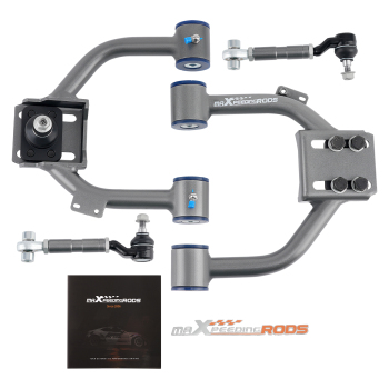 4pcs Adjustable Front Rear Camber Arm Kit compatible for Honda Accord 2003-2007 compatible for Acura TSX