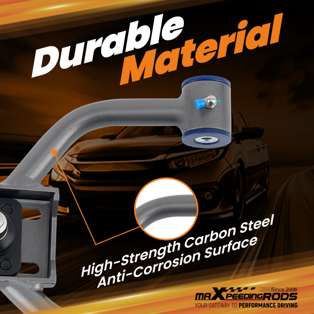 Adjustable FrontRear Camber Arms Set For 2003-07 compatible for Honda Accord 04-08 compatible for Acura TSX