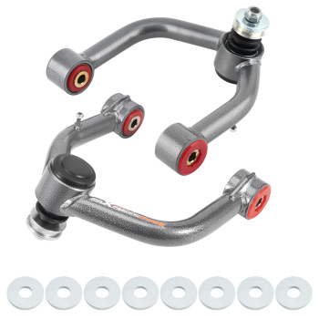 2x Front Upper Control Arms 2-4 Lift compatible for Toyota Tundra 2000-2006 compatible for Sequoia 01-07