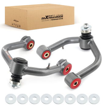 2x Front Upper Control Arms 2-4 Lift compatible for Toyota Tundra 2000-2006 compatible for Sequoia 01-07