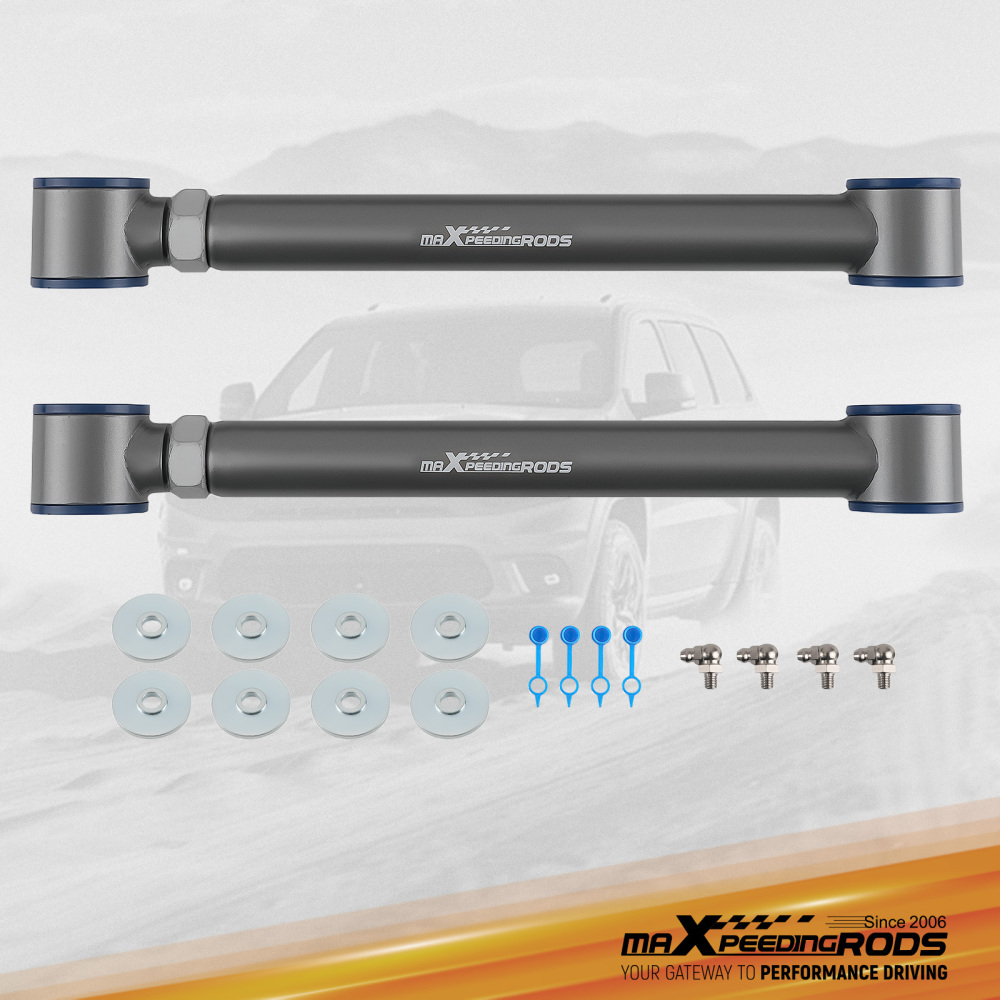 Front Track Bar Rear Control Arm compatible for Jeep Grand Cherokee WJ 1999-2004 1-3.5 Lift