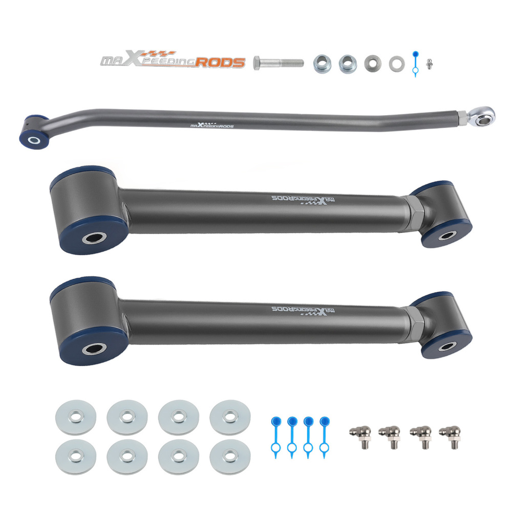 Control ArmsTrack Bar Kit compatible for Jeep Grand Cherokee WJ 1999-2004 Poly Bushing