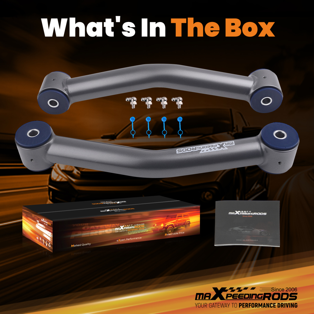 Front Lower Fixed Control Arms for 3-4.5 compatible for Jeep Comanche MJ 1986-1992 2/4WD