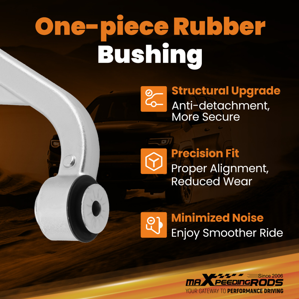 3 Lift Upper Control Arms LeftRight compatible for Chevy GMC 2500HD 2020-2025 2WD 4WD