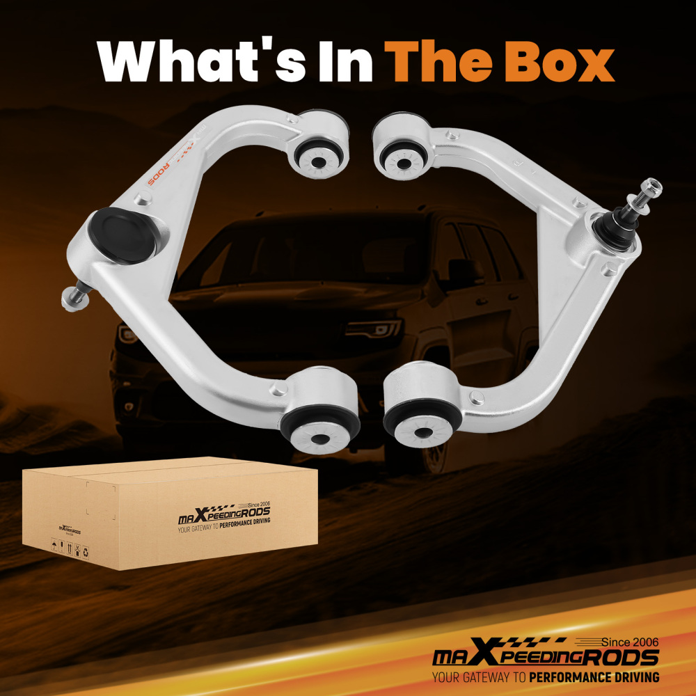 3 Lift Upper Control Arms LeftRight compatible for Chevy GMC 2500HD 2020-2025 2WD 4WD