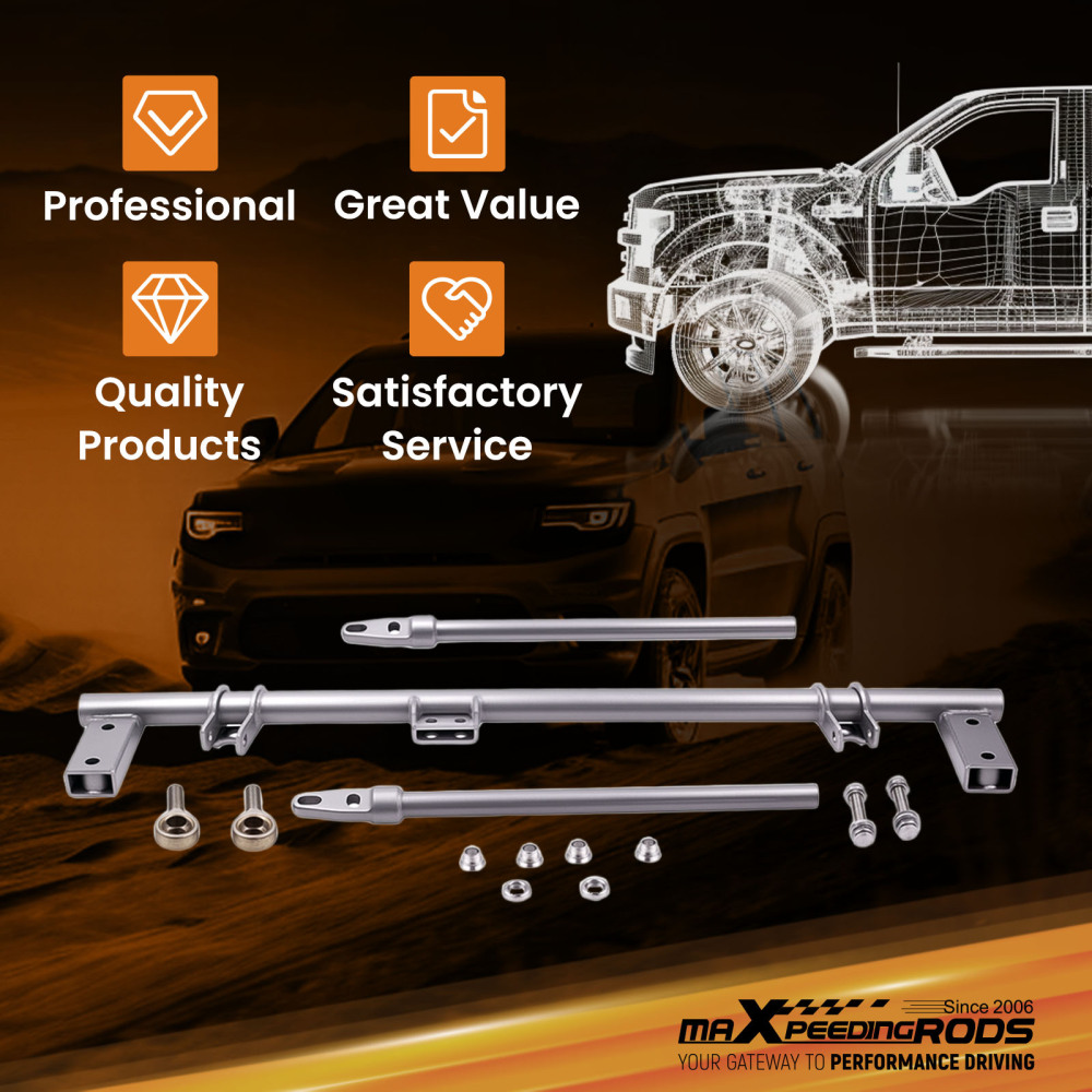 Front Competition Race Traction Bar For Integra Civic 90-93 B-Series Engine