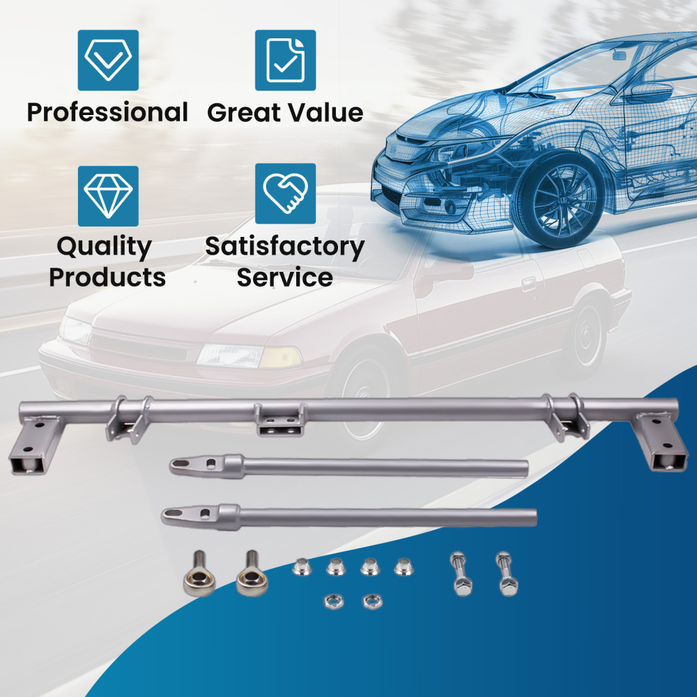 Front Competition Race Traction Bar For Integra Civic 90-93 B-Series Engine