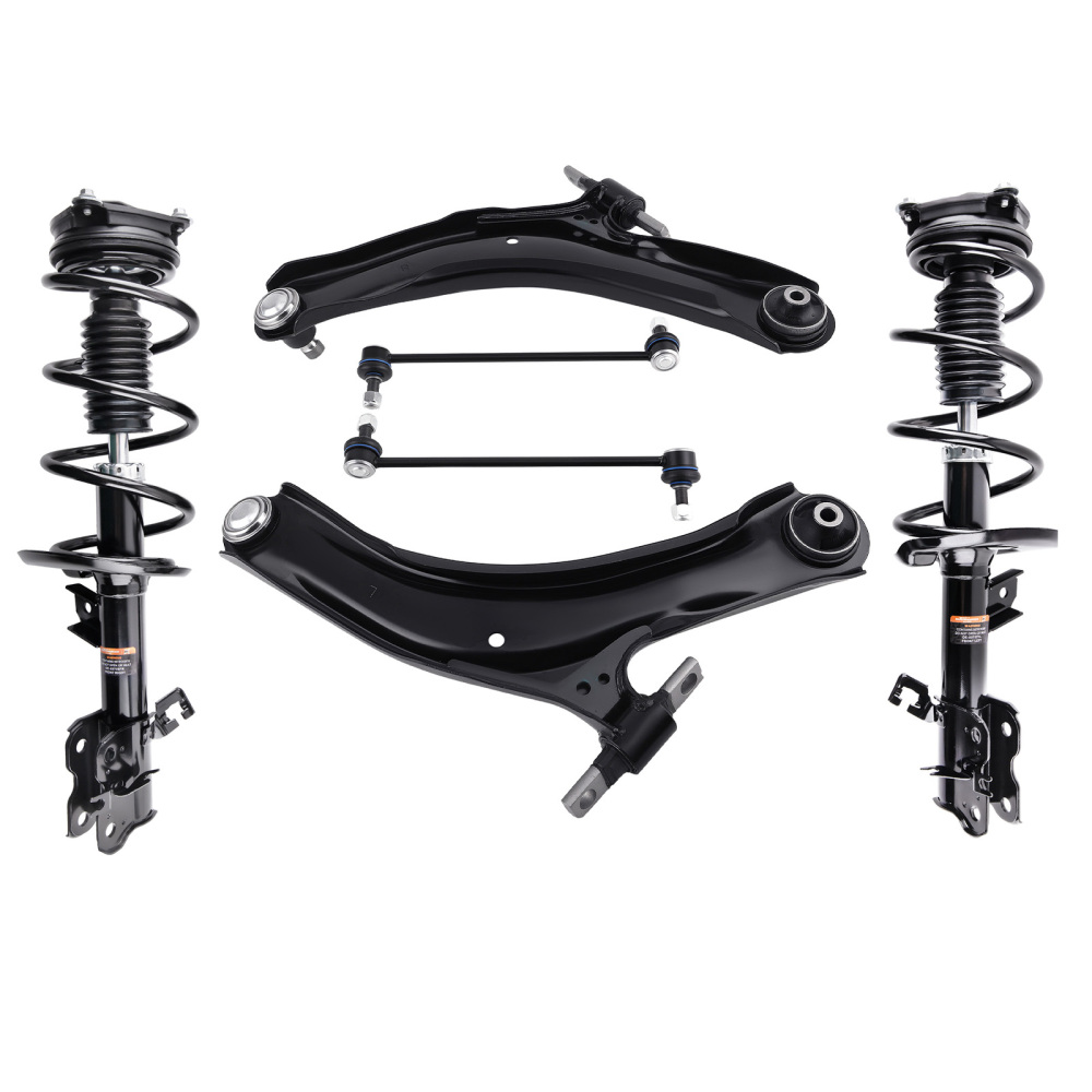MaXpeedingrods Front Struts + Control Arms compatible for Nissan Rogue 2012-13 Select 14-15