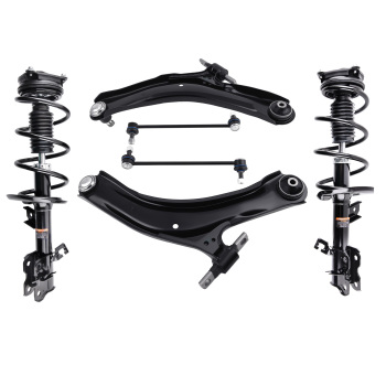 MaXpeedingrods Front Struts + Control Arms compatible for Nissan Rogue 2012-13 Select 14-15