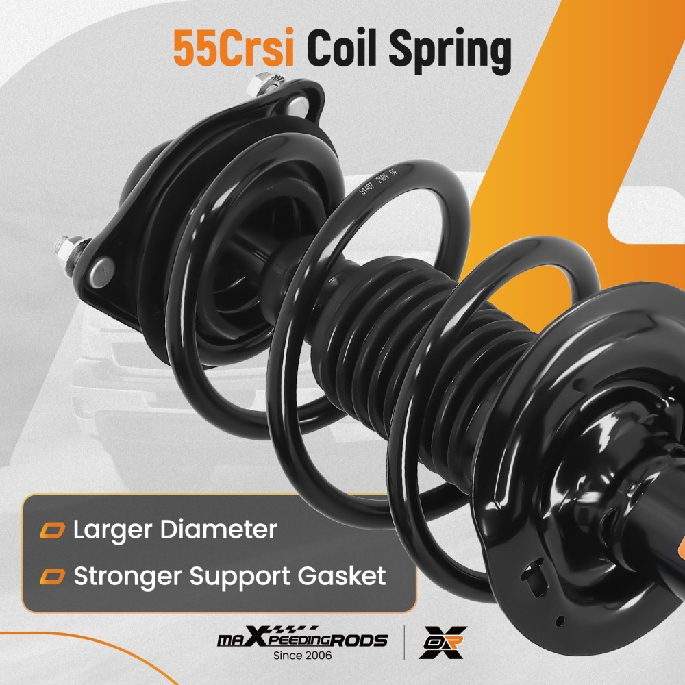 MaXpeedingrods Front Struts + Control Arms compatible for Nissan Rogue 2012-13 Select 14-15