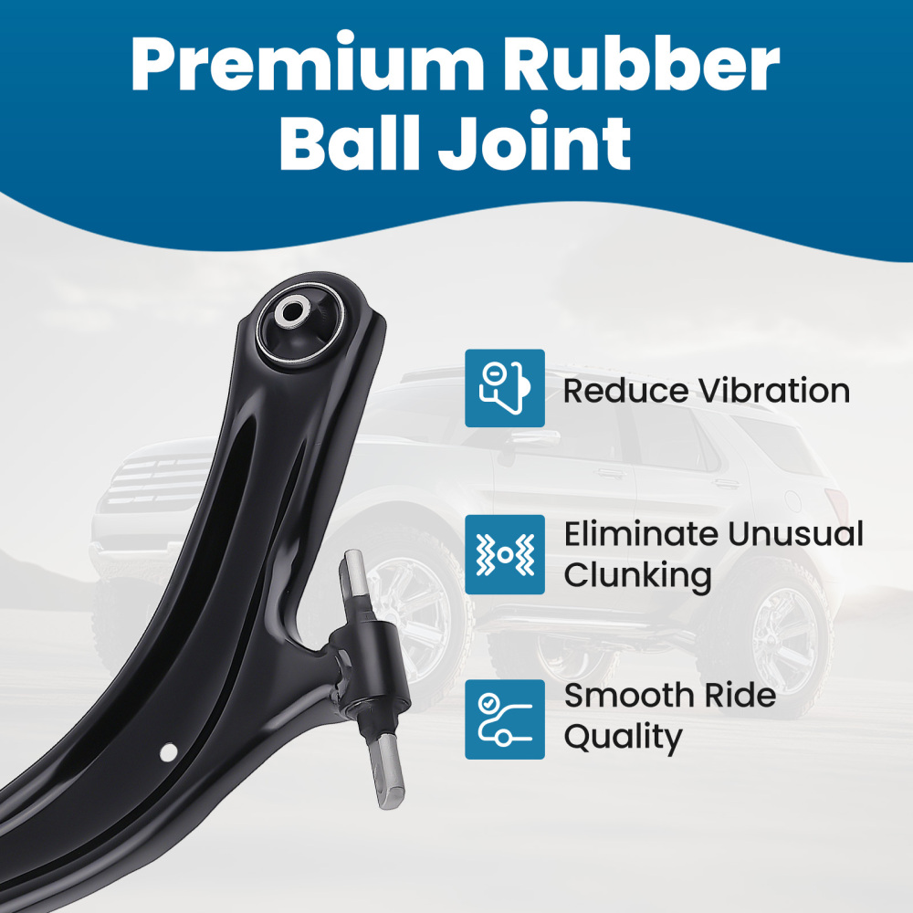 MaXpeedingrods Front Struts + Control Arms compatible for Nissan Rogue 2012-13 Select 14-15