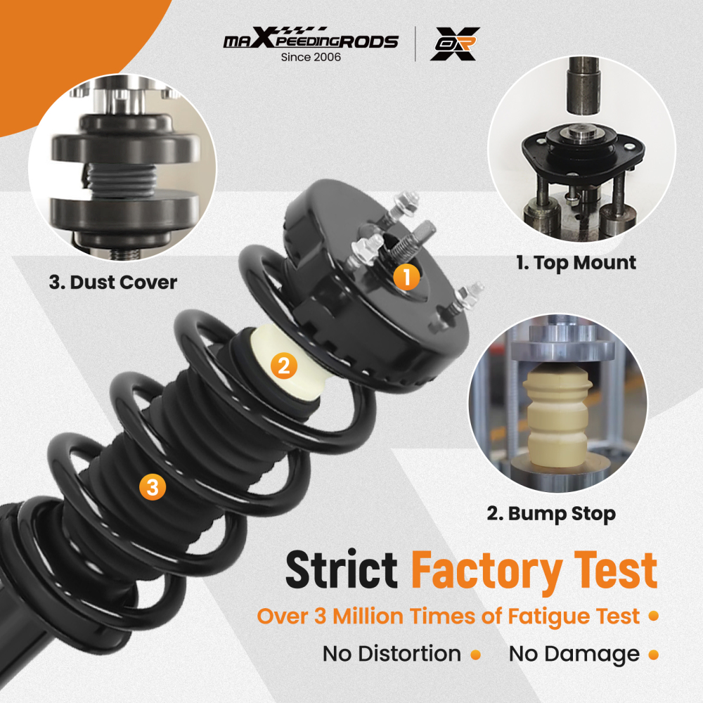 Front Strut Spring Suspension compatible for Dodge Challenger 2012-18 5.7LITER V8 RWD RT/RT