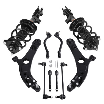 Complete Front Strut Control Arms Assembly Kit compatible for Kia Optima 2012-2015 compatible for FWD