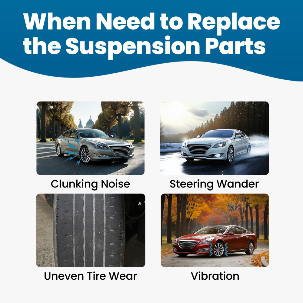 Complete Front Strut Control Arms Assembly Kit compatible for Kia Optima 2012-2015 compatible for FWD