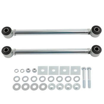 CSR Adjustable Rear Strut Rods Bar Urethane Bushings Hardware compatible for Corvette 63-79 suspension arms