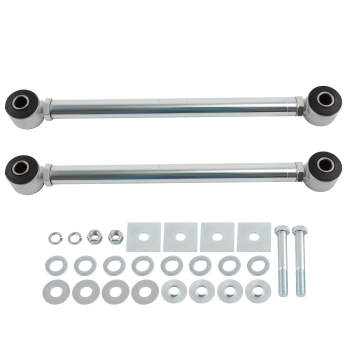 CSR Adjustable Rear Strut Rods Bar Urethane Bushings Hardware compatible for Corvette 63-79 suspension arms