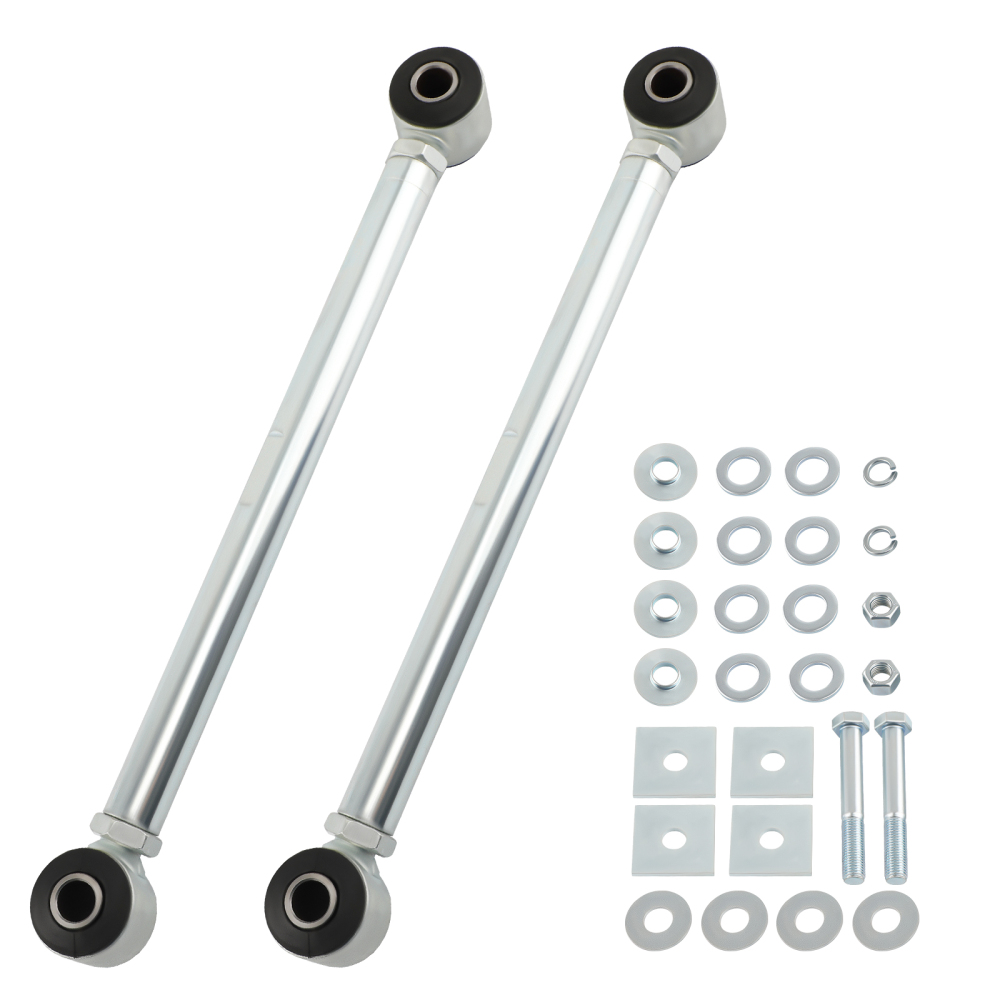 CSR Adjustable Rear Strut Rods Bar Urethane Bushings Hardware compatible for Corvette 63-79 suspension arms