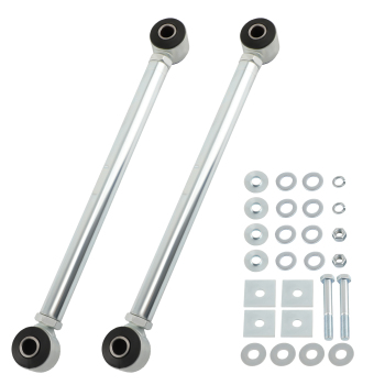 CSR Adjustable Rear Strut Rods Bar Urethane Bushings Hardware compatible for Corvette 63-79 suspension arms