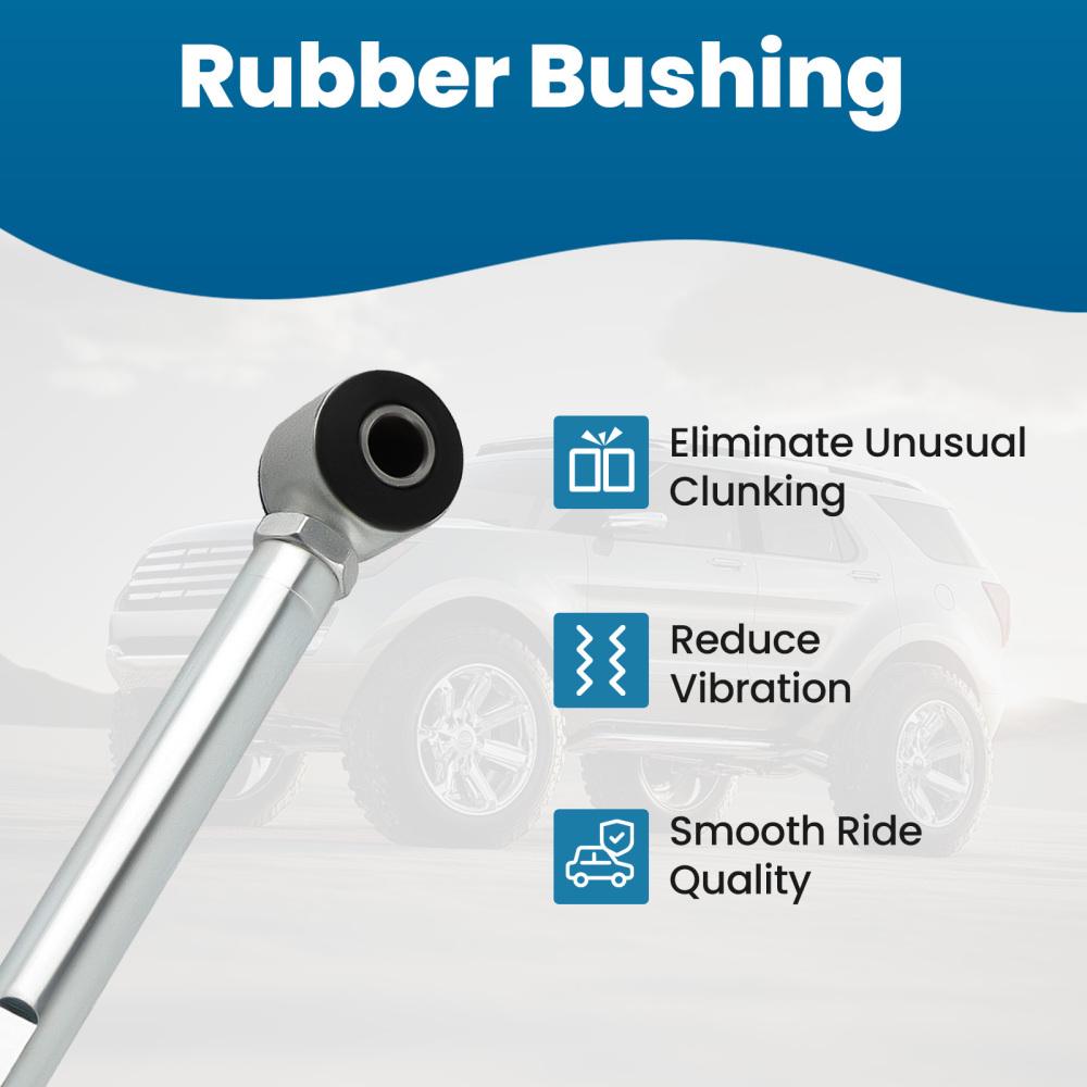 CSR Adjustable Rear Strut Rods Bar Urethane Bushings Hardware compatible for Corvette 63-79 suspension arms