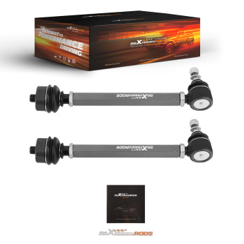 Adjustable Tie Rod Kit For 2001-2010 Chevy GMC Sierra 2500HD 3500HD 4WD