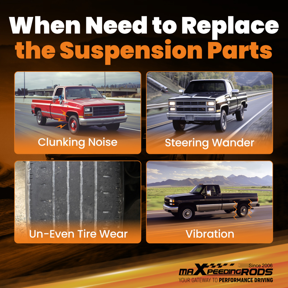 Adjustable Tie Rod Kit For 2001-2010 Chevy GMC Sierra 2500HD 3500HD 4WD