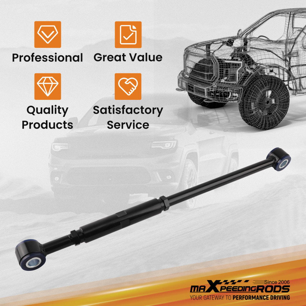 Front Adjustable Track Bar Compatible for Ford F-250 F-350 (1999-2004) Excursion (2000-2005)suspension arms
