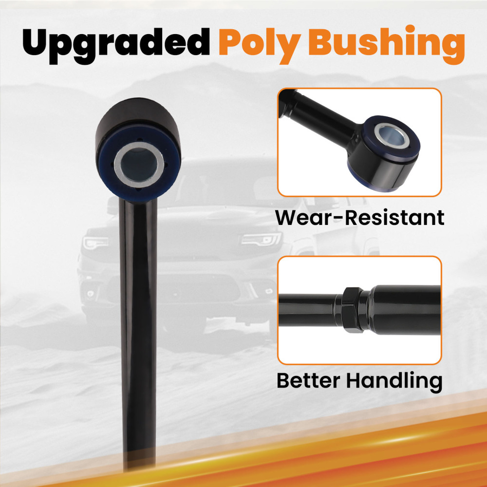 Barra de seguimiento ajustable delantera compatible para Ford F250 1999 2000 2001 2002 2003