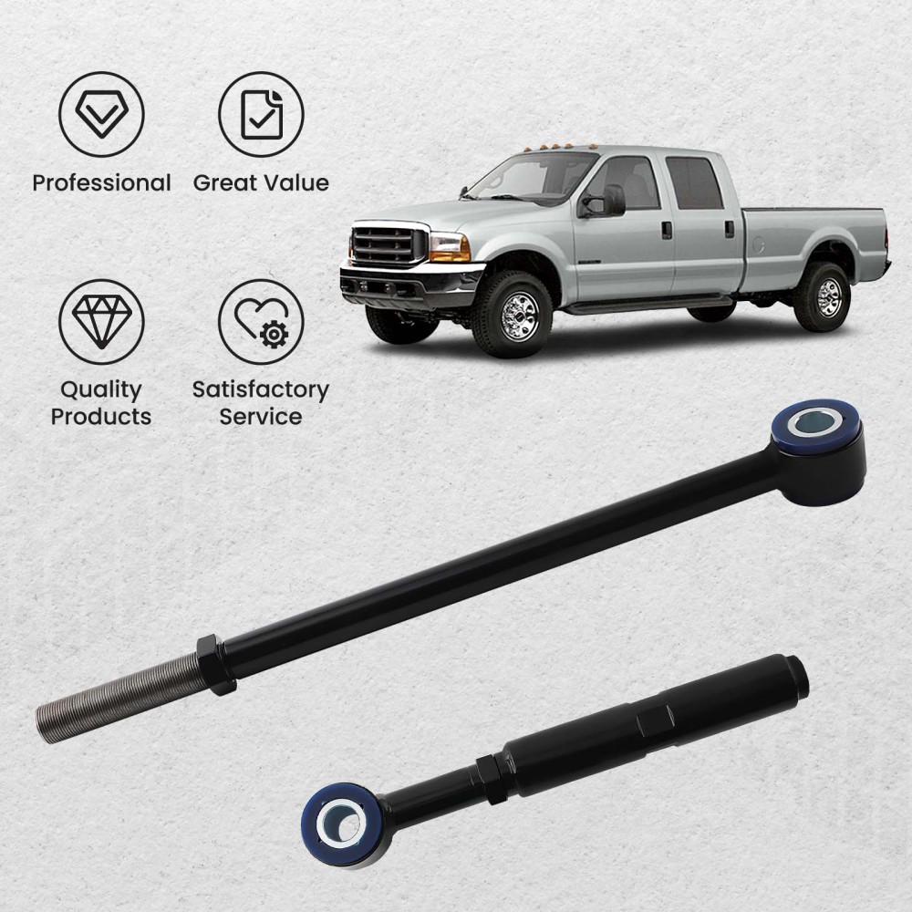 Barra de seguimiento ajustable delantera compatible para Ford F250 1999 2000 2001 2002 2003