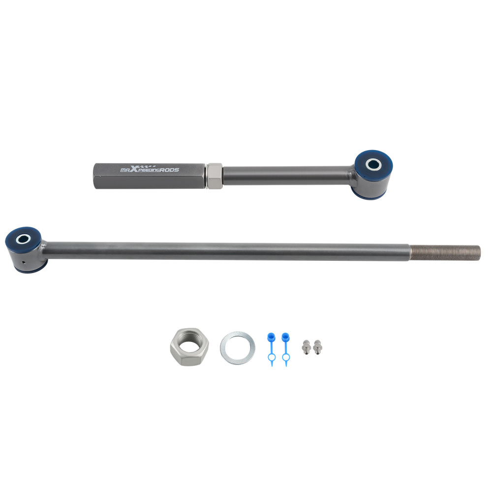 2-4 Upper Control Arms Rear Track Bar compatible for Toyota 4Runner 03-24 FJ Cruiser 07-14