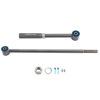 2-4 Upper Control Arms Rear Track Bar compatible for Toyota 4Runner 03-24 FJ Cruiser 07-14