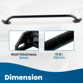 Strut Tower Brace Rear Control Arms +Compatible for Panhard Bar for 93-02 compatible for Pontiac Camaro F-Body