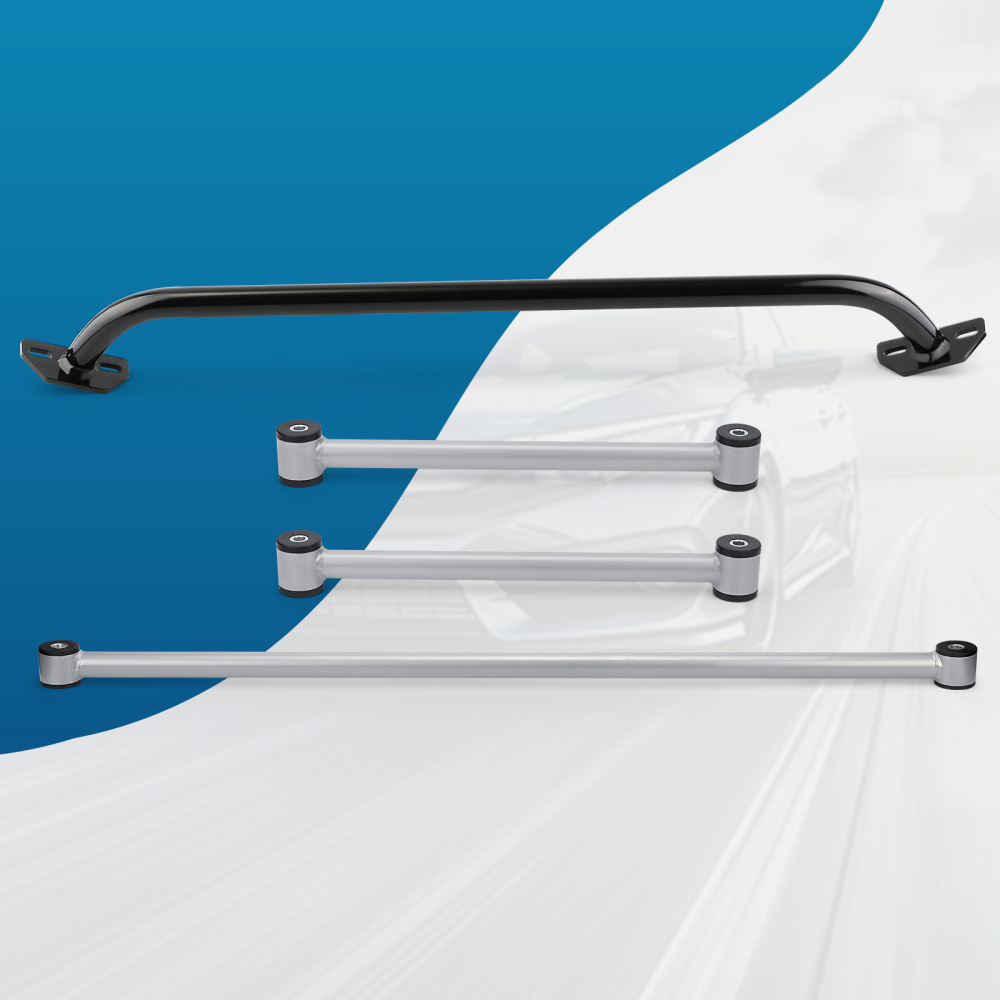 Strut Tower Brace Rear Control Arms +Compatible for Panhard Bar for 93-02 compatible for Pontiac Camaro F-Body