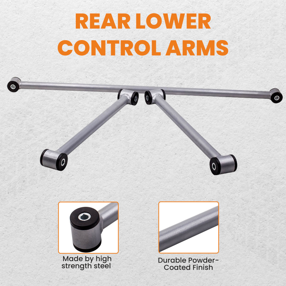 FrontRear Control Arms compatible for Panhard Bar compatible for GM F-Body 1993-2002 compatible for Camaro Firebird