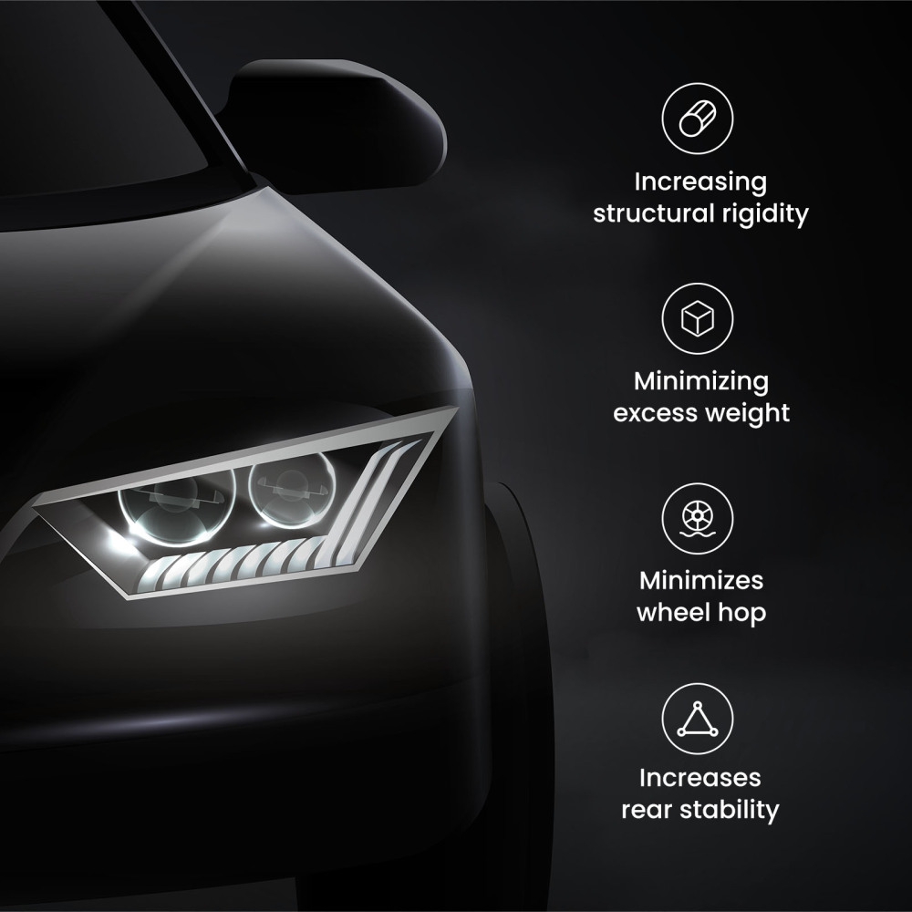 FrontRear Control Arms compatible for Panhard Bar compatible for GM F-Body 1993-2002 compatible for Camaro Firebird