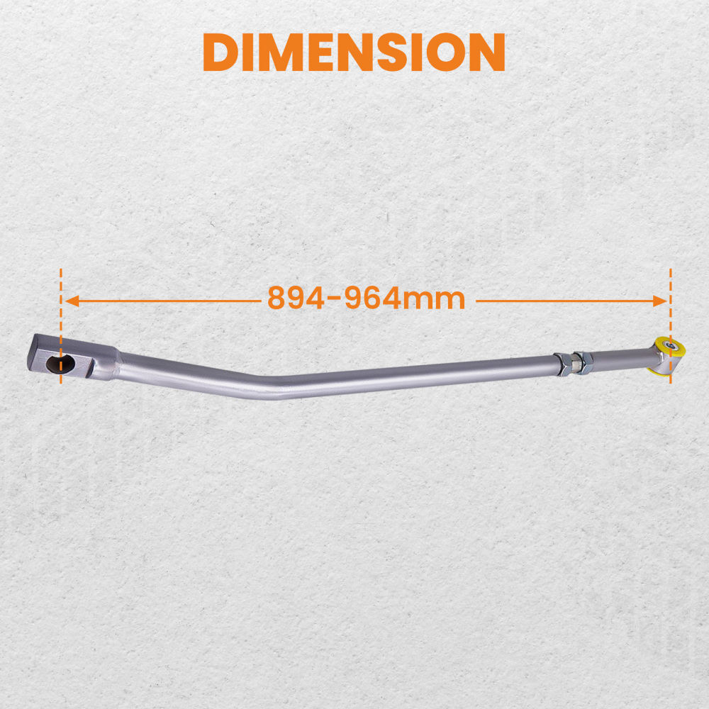 Adjustable Front Track Arm/Bar 0-6 Lift Kit compatible for Ford F-250 F-350 4WD 2005-2007 suspension arms