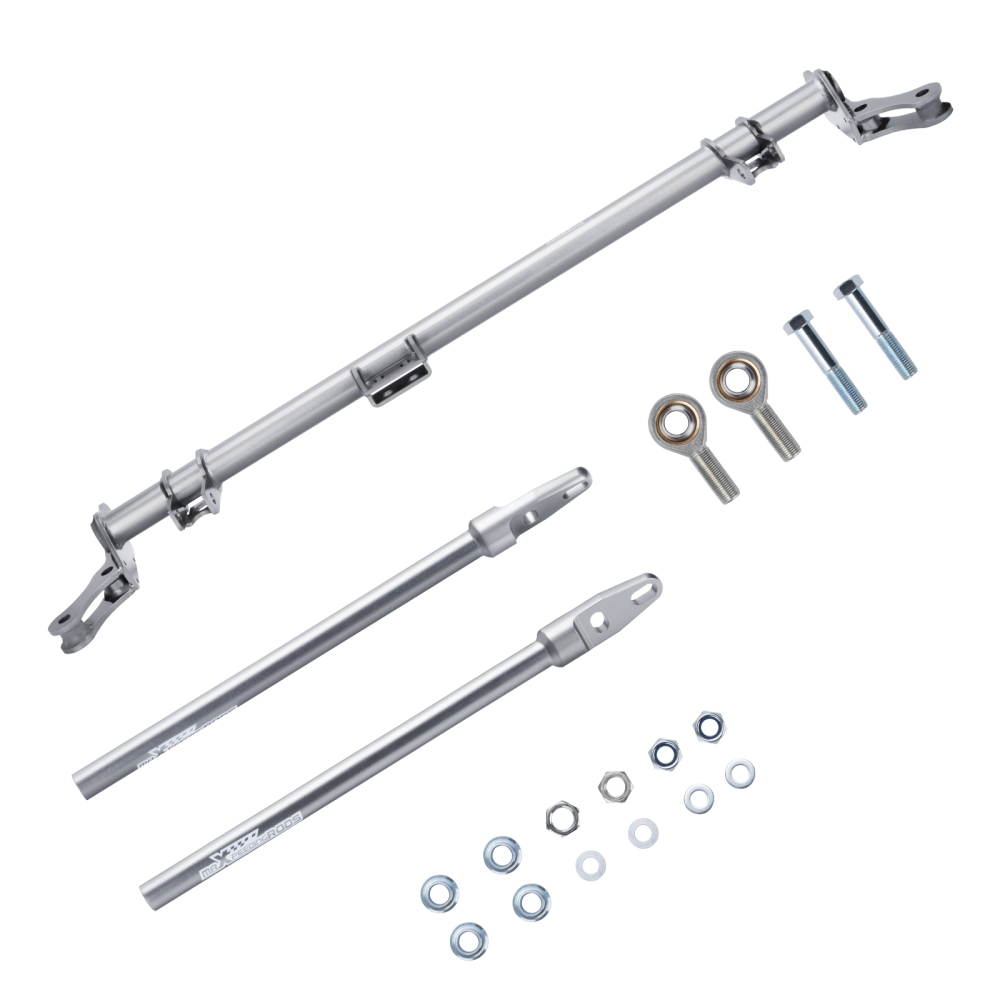 Steel Front Traction Control Arms Lower Tie Bar Brace compatible for Honda Civic CRX 88-91