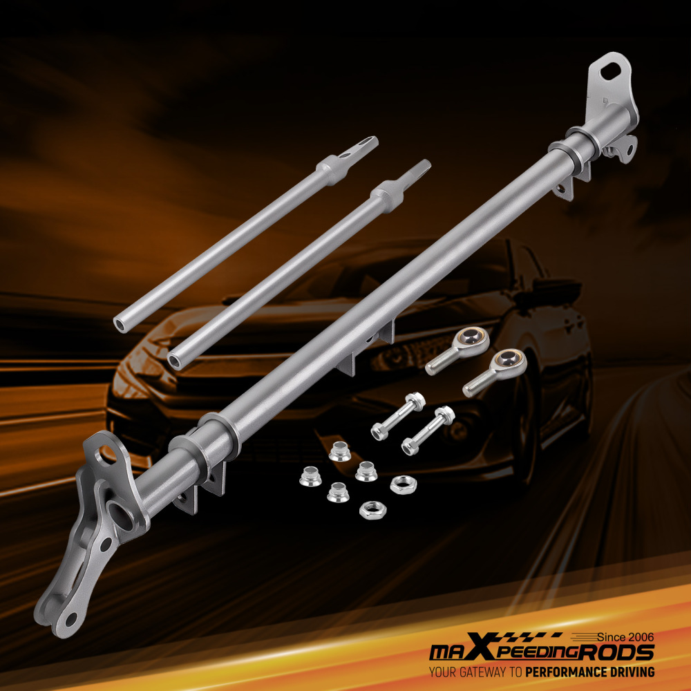 Compatible for Honda Civic CRX 1988-1991 FrontTraction Bar Track Rod Suspension Tie Bar Rod suspension arms